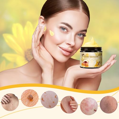Bee Venom Treatment, New Professional Bee Venom Repair Cream,Bee Venom Moisturizing Gel, Natural Bee Venom Repair Cream, for All Skin Types (2pcs)