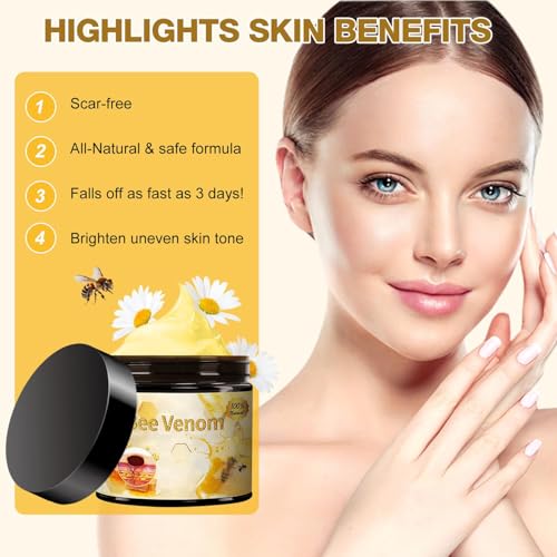 Bee Venom Treatment, New Professional Bee Venom Repair Cream,Bee Venom Moisturizing Gel, Natural Bee Venom Repair Cream, for All Skin Types (2pcs)